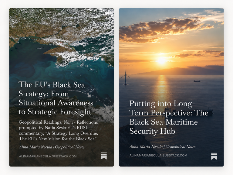 Taking a Longer-Term View of the EU’s Black Sea Strategy and Its Proposed Maritime Security Hub